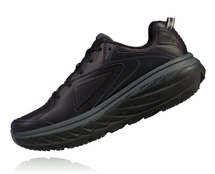 Hoka One One Koşu Ayakkabısı Erkek Siyah - Bondi Deri - GD8264590